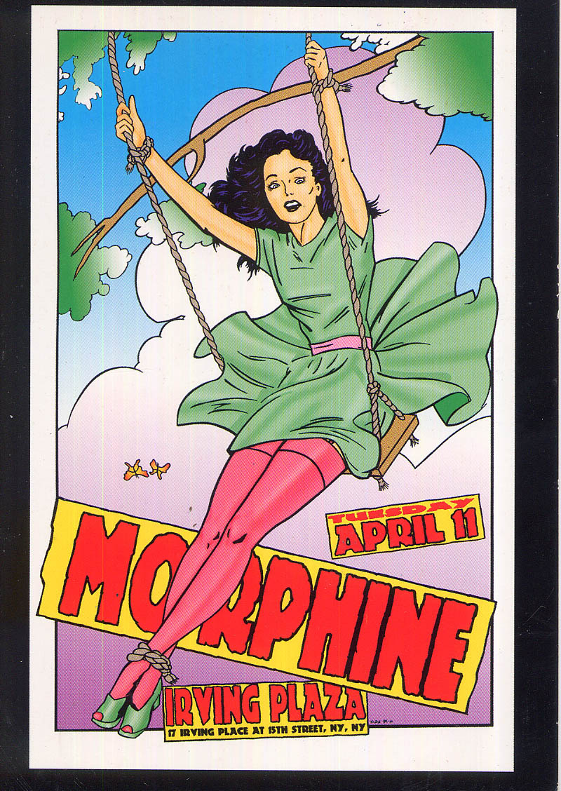 ポストカード 【Morphine New York City 1995】 通販 プレゼント