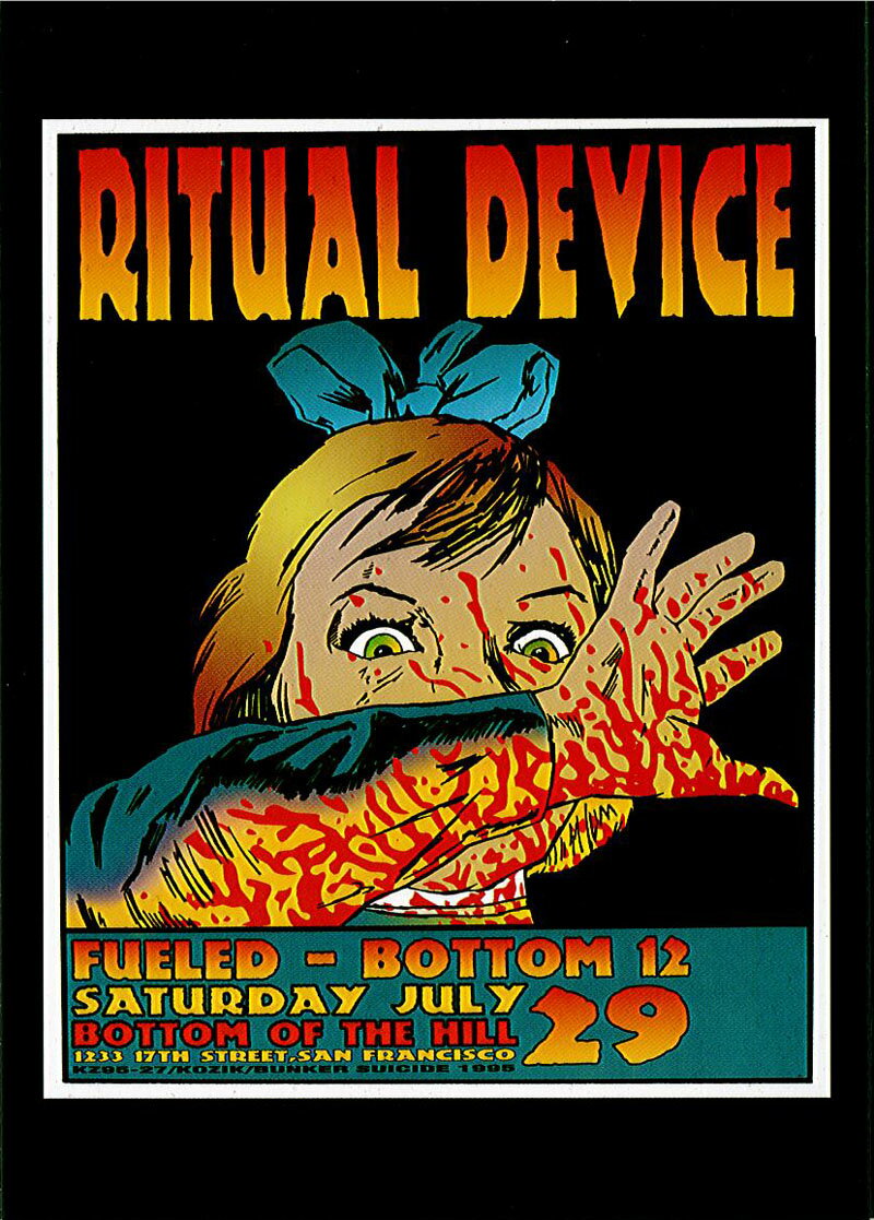 ポストカード　【Ritual Device San Francisco 1995】　通販　　プレゼント