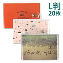 受発注商品 ナカバヤシ カバーポケットアルバム L判 1段 20枚 レッド/カップケーキ/フォトビーチ アカ-PVL-201