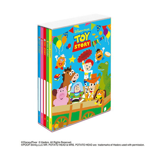 L判 210枚収納 ナカバヤシ ディズニー 5冊BOXポケットアルバム トイ・ストーリー L3段 ア-PL-1031-6