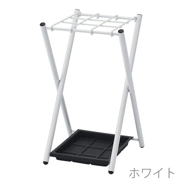 受発注品 ナカバヤシ 傘立て コンパクトタイプ ブラック ASD-S9-BK / ホワイト ASD...