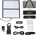 【11倍ポイント】NANLITE PavoSlim 240B LED撮影用ライト ビデオライト パネルライト 260W高出力 バイカラー アプリ対応 収納ケース...