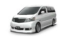 (送料無料）アルファード 10系 前期フロントグリル MNH/ANH10 15H-STYLE ALPHARD メッキ パーツ クロームメッキ 外装 ABS製