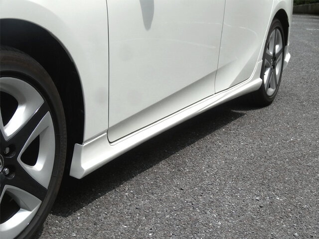 50プリウスPRIUSサイドスカート素地H-STYLEトヨタTOYOTA