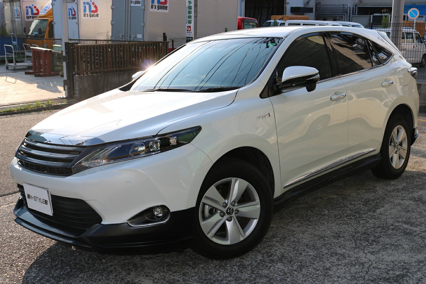 ハリアー　右サイドスポイラーホワイト ハリアー 右サイドスポイラーホワイト 2025年最新】Yahoo