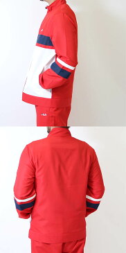 2016春夏新作 送料無料 FILA(フィラ)切り替えウィンドジャケット(ミニクロス素材)(FILA3720)撥水加工