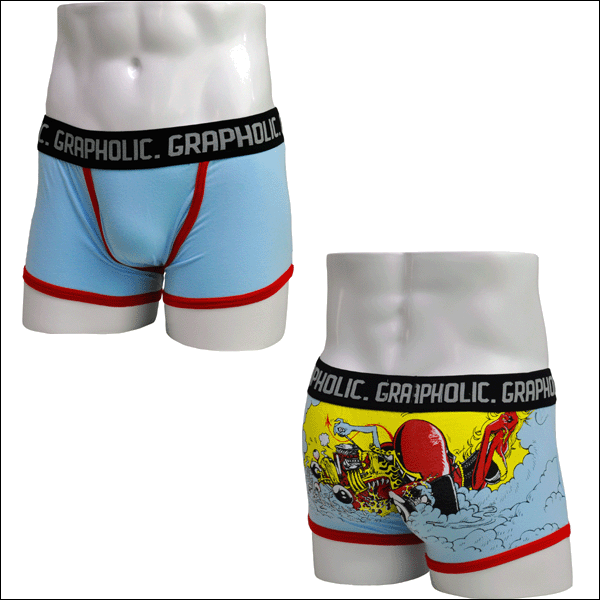 送料無料【GRAPHOLIC】ローライズボクサー【smtb-TK】【GU-013】