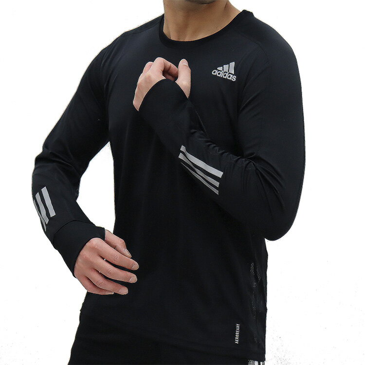adidas アディダス オウンザ ラン 長袖Tシャツ メンズ ロンt ランニング