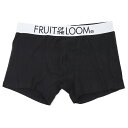 フルーツオブザルーム ボクサーパンツ メンズ コットン 前とじ FRUIT OF THE LOOM