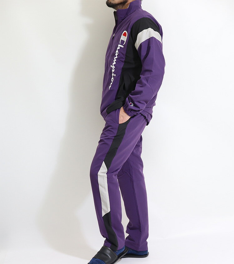 Champion チャンピオン ウインドブレーカー 上下セット 裏トリコット 裏起毛 冬 あ...