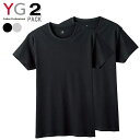 【YG】2枚セット GUNZE グンゼ YG メンズ 綿100% tシャツ 丸首 インナー シャツ 半袖丸首tシャツ シャツ Tシャツ 下着 肌着 アンダーシャツ