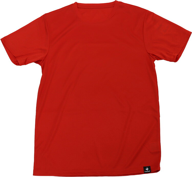 在庫処分 lecoqsportif ルコック 半袖 丸首 tシャツ 夏 下着 肌着 メッシュ アンダー シャツ メンズ ゴルフ メッシュTシャツ