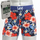 リー(Lee) ボクサーパンツ おしゃれ バックポケット 付き ポケット付き 前あき ボタン 吸汗速乾 ストレッチ