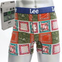 リー(Lee) ボクサーパンツ おしゃれ バックポケット 付き ポケット付き 前あき ボタン 吸汗速乾 ストレッチ