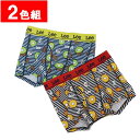 2枚セット Lee リー フルーツ キウイ柄 ボクサーパンツ メンズ 前開き 綿 ストレッチ 下着 ボクサー パンツ 前あき かわいい ボクサー ブランド
