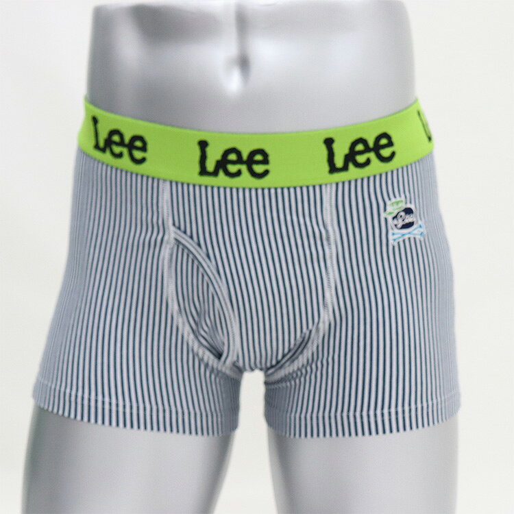 リー（Lee） ボクサーパンツ メンズ ストライプ柄 前開き 綿 ストレッチ 下着 ボクサー パンツ 前あき かわいい ボクサー ブランド
