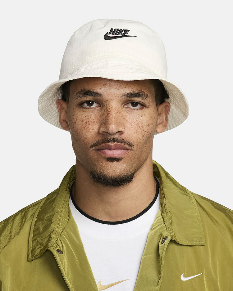 nike ナイキ フューチュラ ウォッシュ加工 バケットハット 帽子 綿100% サファリハット .