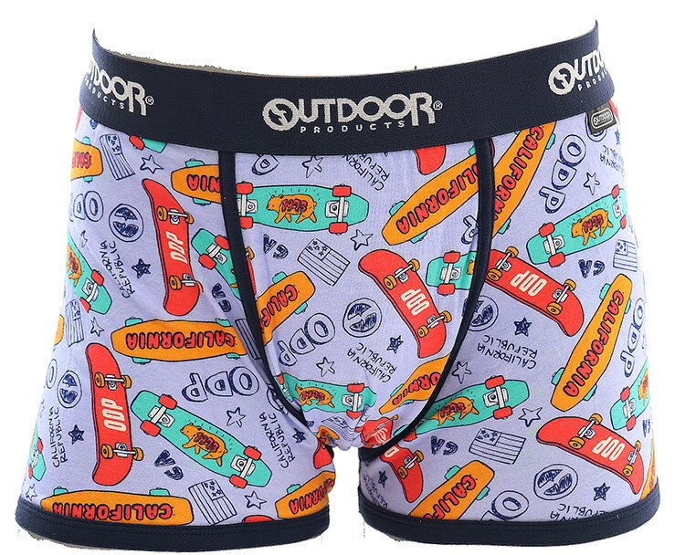 outdoor アウトドアボクサーパンツ 前とじ 綿 コットン ストレッチ ボクサーパンツ メンズ outdoor ボクサーパンツ ブランド スケボー