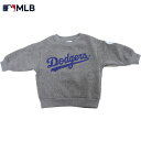 【MLB】メジャーリーグ 公式 ベビー 80サイズ LA ドジャース 裏起毛 トレーナー スウェット ...