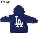 【MLB】メジャーリーグ 公式 ベビー 80サイズ LA ドジャース 裏起毛 スウェット パーカー  ...