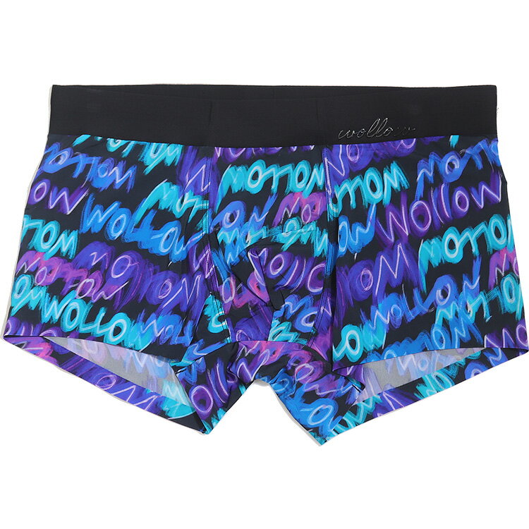 WOLLOW ワロー 【W-51】前とじ ボクサーパンツ メンズ 下着 ナイロン ブランド 人気 店長おすすめ メンズインナー パンツ