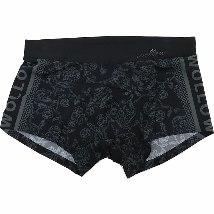WOLLOW ワロー 【W-54】前とじ ボクサーパンツ メンズ 下着 ナイロン ブランド 人気 店長おすすめ メン..