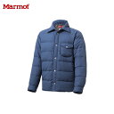 送料無料）日本製 Marmot(マーモット)ダウンシャツ：Loger Down Shirt（15FW）MJD-F5032(Marmot×KATO`)750FILLダウンジャケットシャツ