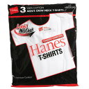 Hanes ヘインズ 赤ラベル ヘインズ tシャツ クルーネックTシャツ ヘインズtシャツ 赤パック レッドパック 白T 3枚組 3枚セット ヘイン..