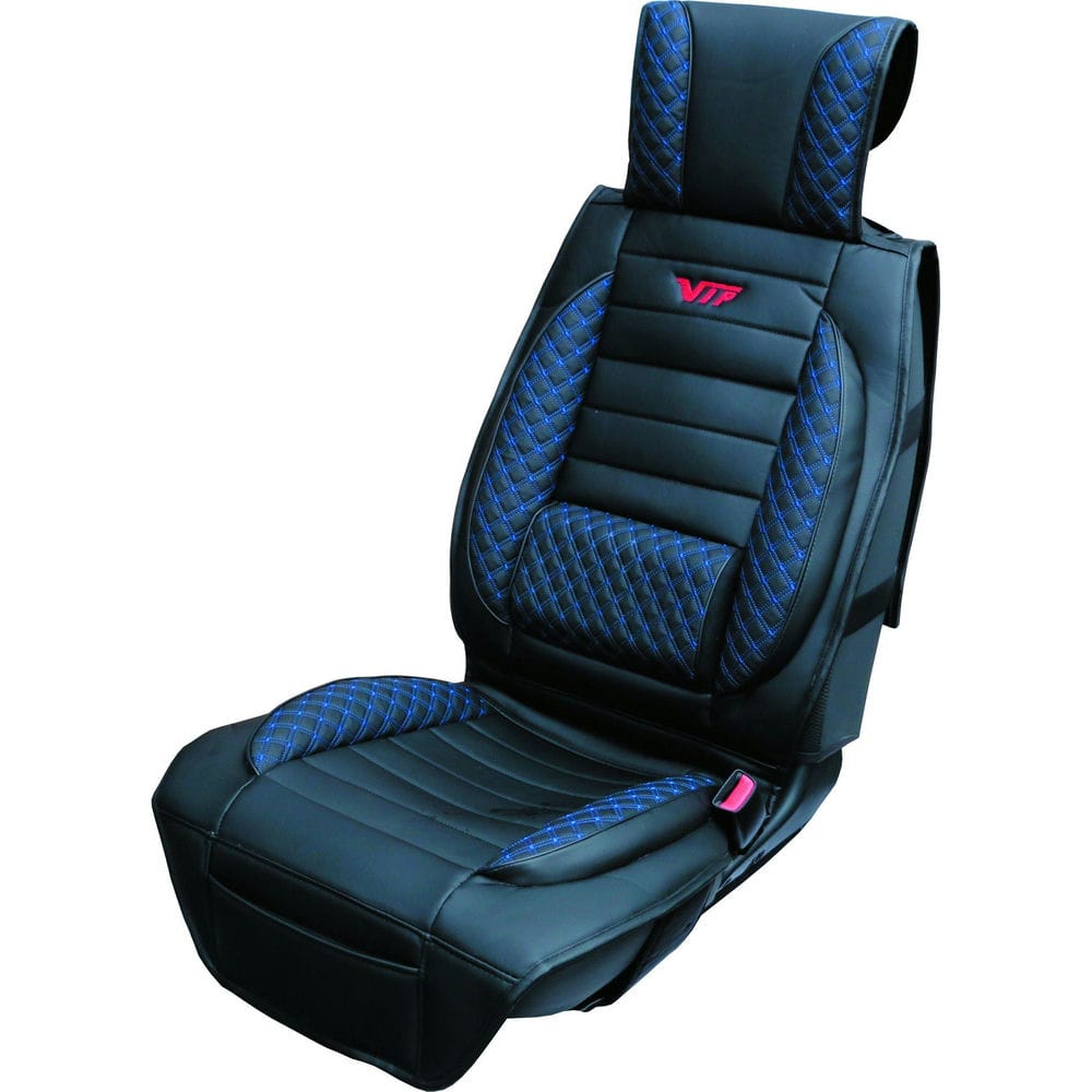 シートクッション ジェットイノウエ ラグジュアリーシートクッション V.I.P 汎用 青 594069