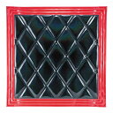ジェットイノウエ ウレタン入り 泥除け 綺羅 Wステッチ 500×860 ブラック / レッド 縦500×横860mm 523953 マッドガード フェンダー