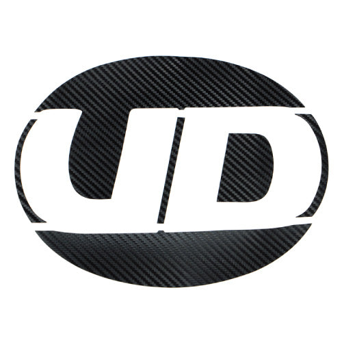 乐天商城 - ジェットイノウエ カラー エンブレムステッカー UD 用 カーボンブラック 524442
