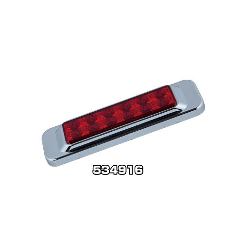 乐天商城 - マーカーランプ トラック マーカー ジェットイノウエ LED サイドマーカー 角型 24V 車用 レッド トラックマーカーランプ トラック用 534916