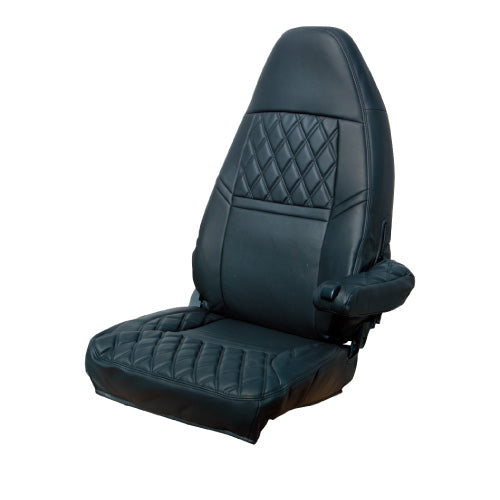 Rakuten - シートカバー ジェットイノウエ シートカバー COMBI ふそう4tベストワンファイター標準車用 ブラック/黒糸 595357