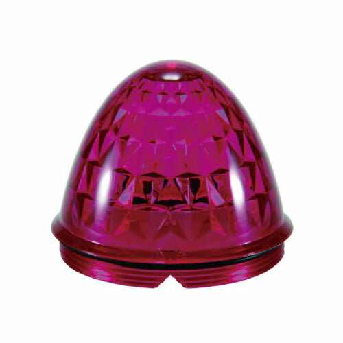 JB製バスマーカーランプ「輝ら」対応の交換用アクセサリーレンズです(電球タイプ、レンズが外れるタイプに限る)特にLEDバルブとの相性を考慮したレンズカットを採用しました。●色 ピンク ●材質 PC パッキン付 ※本製品はレンズのみです。※適合バスマーカーランプは電球タイプ、レンズが外れるタイプに限ります。