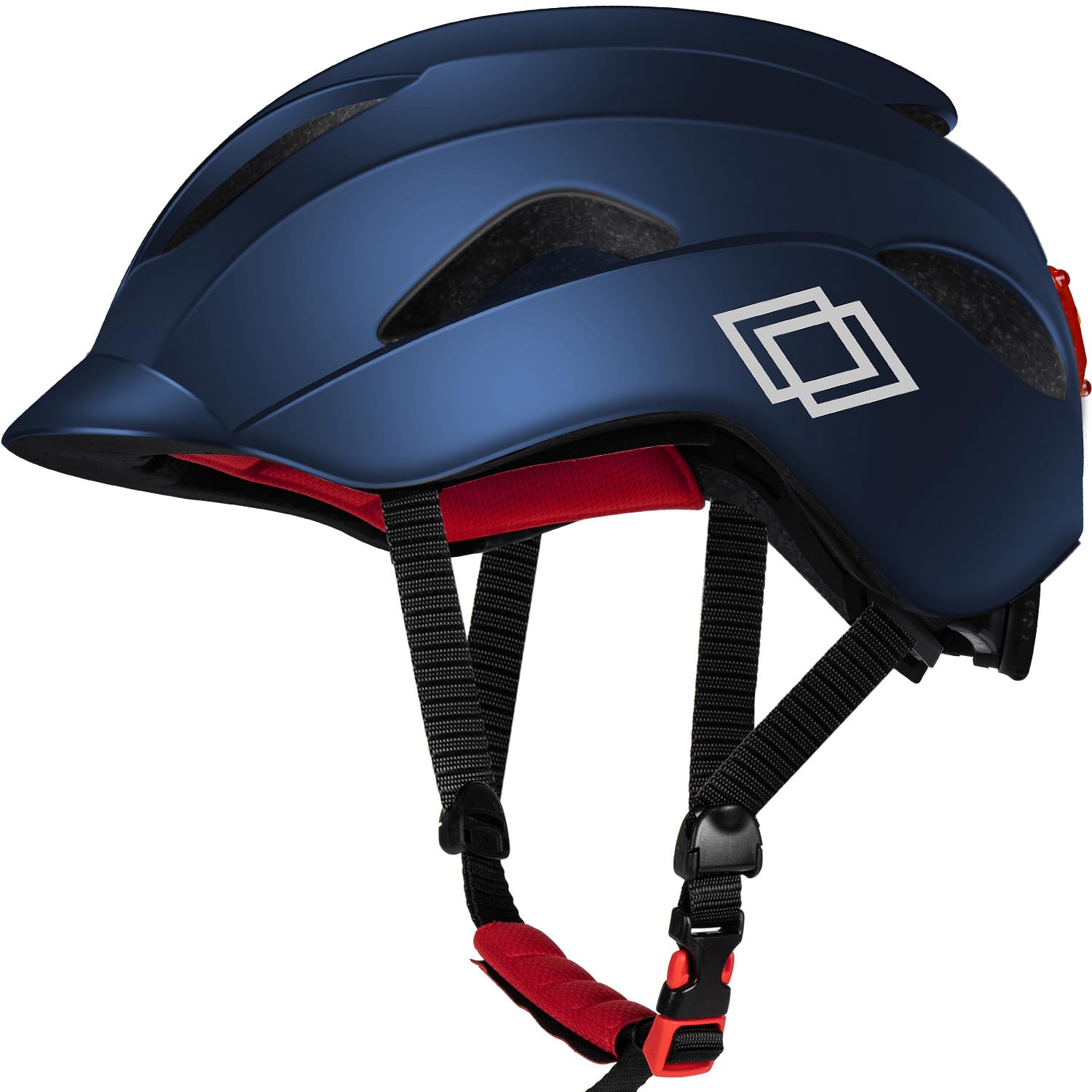 Mixiu 自転車ヘルメット ロードバイク ヘルメット CE認証 耐衝撃 通気性 LEDテールランプ 自転車用ヘルメット 超軽量 ロードバイク マウンテンバイク サイズ調整可能 サイクリングヘルメット 街乗り 通勤 通学 男女兼用