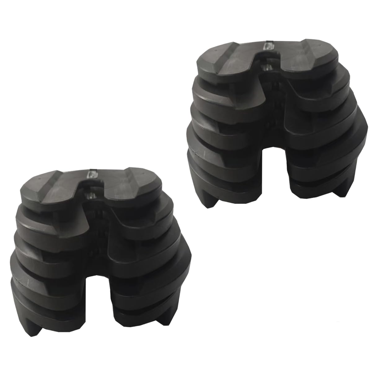 樂天商城 - MOJEER ダンベルプレート 筋トレ器具 部品GJBH DST-40 (黒)