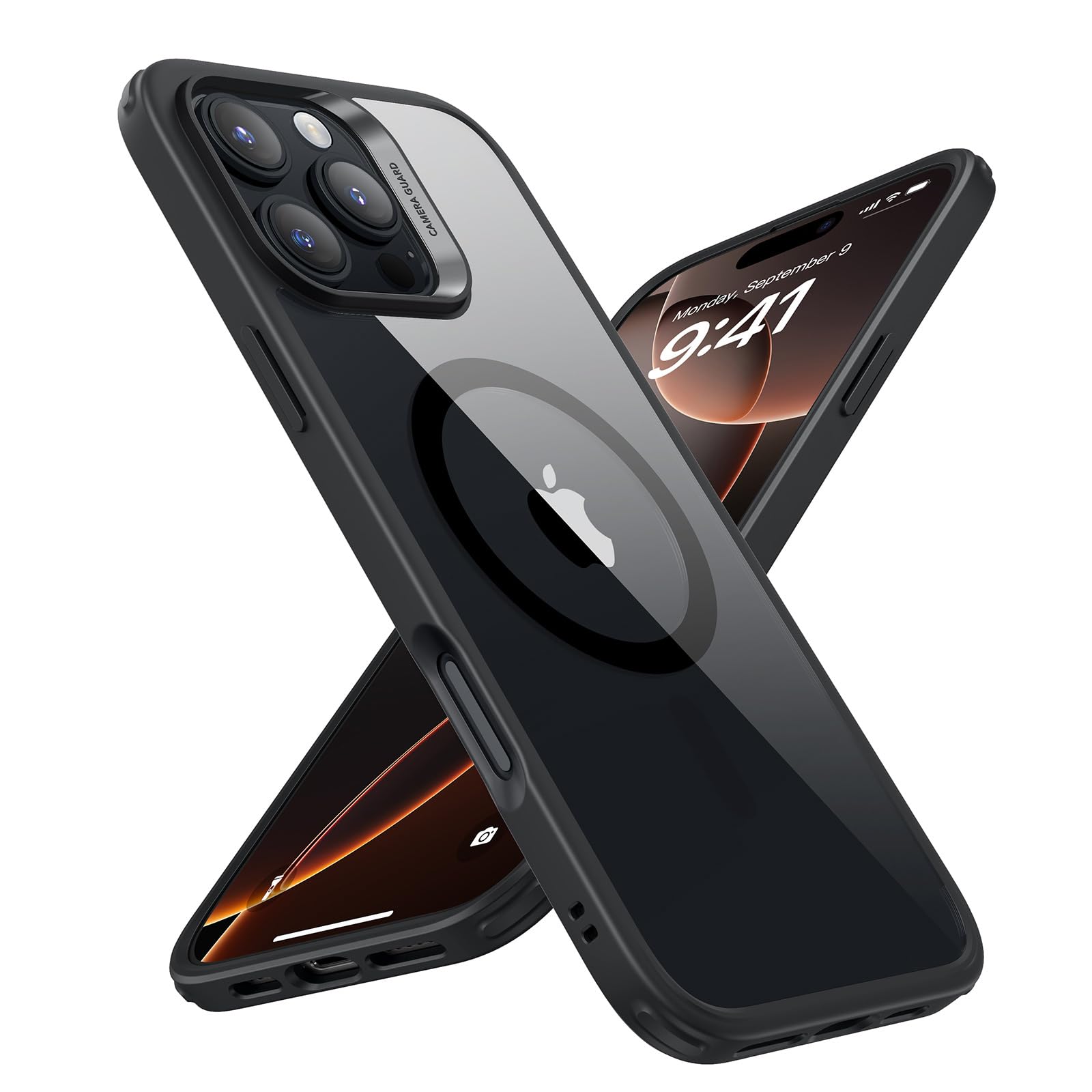 Rakuten - 【米軍MIL規格・Magsafe対応】ESR iPhone 16 Pro Max ケース MagSafe対応 いphone16promax ケース 耐衝撃軍用規格保護 いphone16pro max 用マグネットスマホケース Classicハイブリッドケー