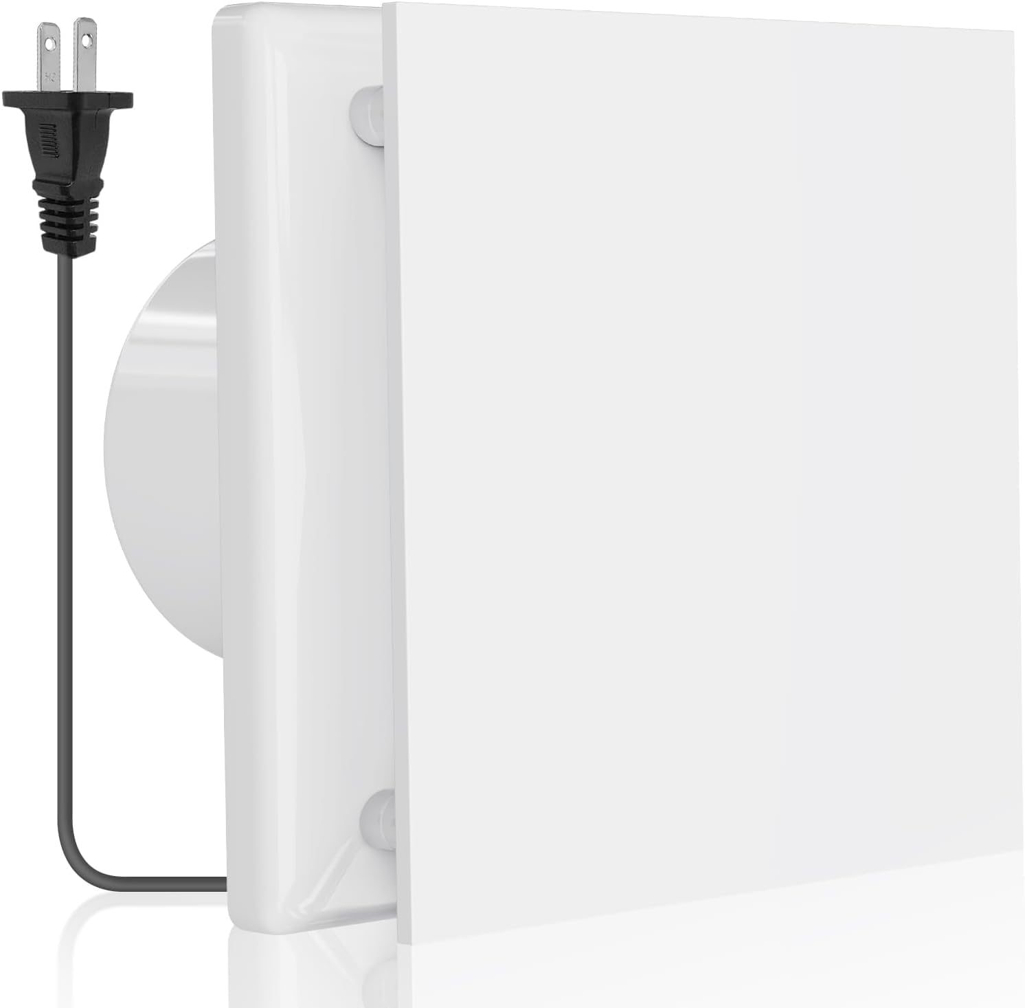 Okryain 換気扇 小型換気扇 100mm パイプファン 【インボイス制度登録店】 排気ファン 除湿 脱臭 空気交換 浴室・倉庫・トイレ用 (A型-四角型カバー)