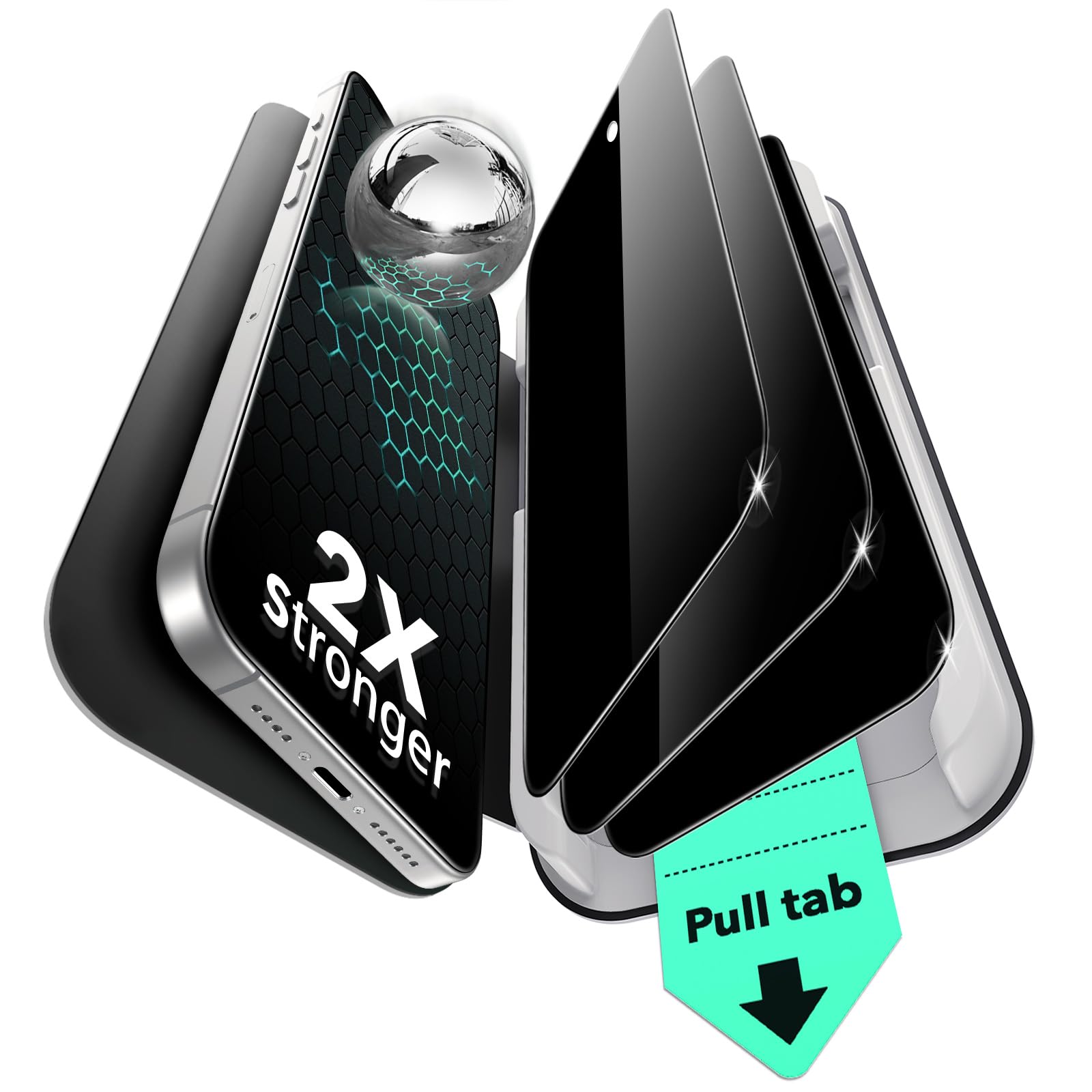 ��3�äǴ�������Ž��̿��ESR ���饹�ե���� iPhone 14 Pro ���� �������ɻ� 28�ٰʾ�볦����� �������饹 9H���� ���餵�� 3�� ��ˢ̵...