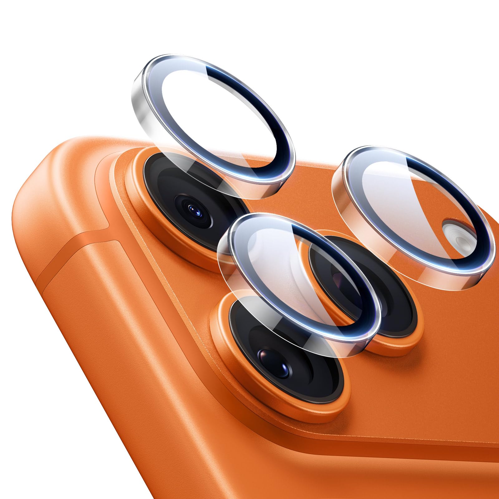 Rakuten - 【高透過写真・50kg耐衝撃】ESR iPhone 17 Pro カメラフィルム iPhone 17 Pro Max カメラフィルム 米軍MIL規格 曇り防止 いphone17Pro カメラ保護 16Pro/16Pro Max/15 Pro/15 Pro