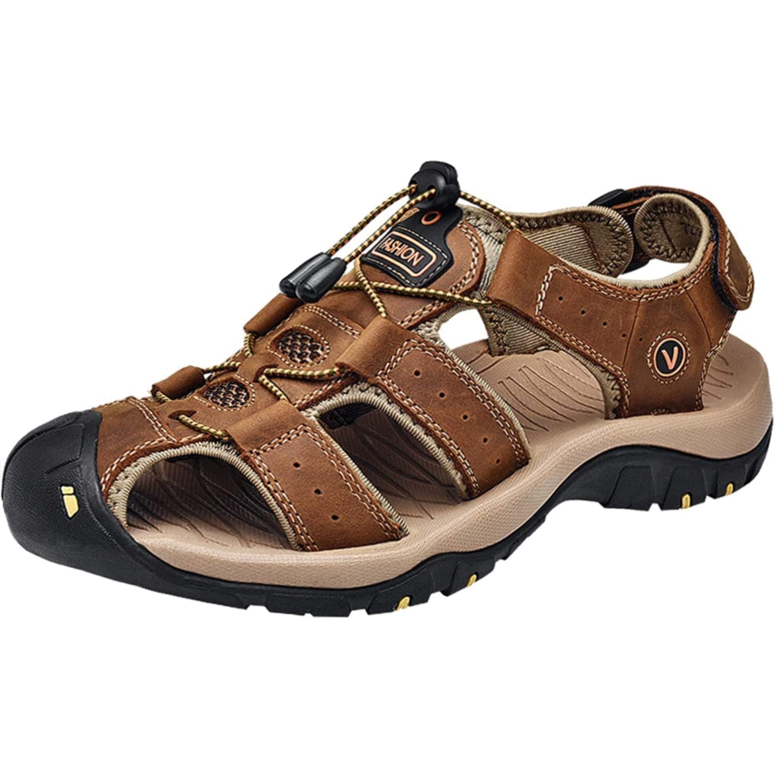 [STRDEOUT] メンズ アウトドアサンダル サンダルシューズ サンダルスニーカー 男性用サンダル ウォーキングサンダル 水陸両用 外履き サマーサンダル 夏用サンダル ウォーター キャンプ