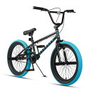 AVASTA Bacchus BMX自転車 20インチ フリースタイルBMXバイク 子供/初心者/ジュニア練習用 高炭素鋼フレーム アルミニウム合金前後輪Uブレ...