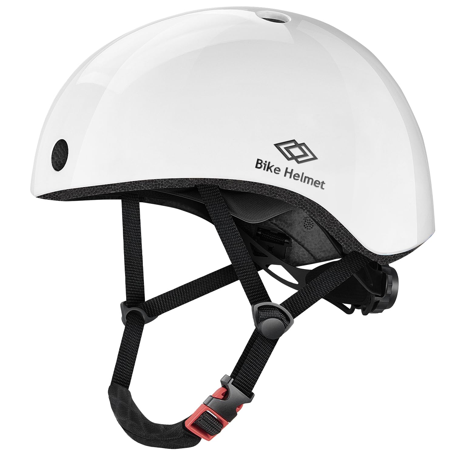 Mixiu 自転車ヘルメット 子供用自転車ヘルメット 幼児 大人 CE認証 全方位保護 サイズ調整可能 こども ヘルメット 超軽量 通気性 内装パッド2個入り 取り外し可能 通学 スキー スケートボード スポーツヘルメット 男女兼用 (S, ホワイト)