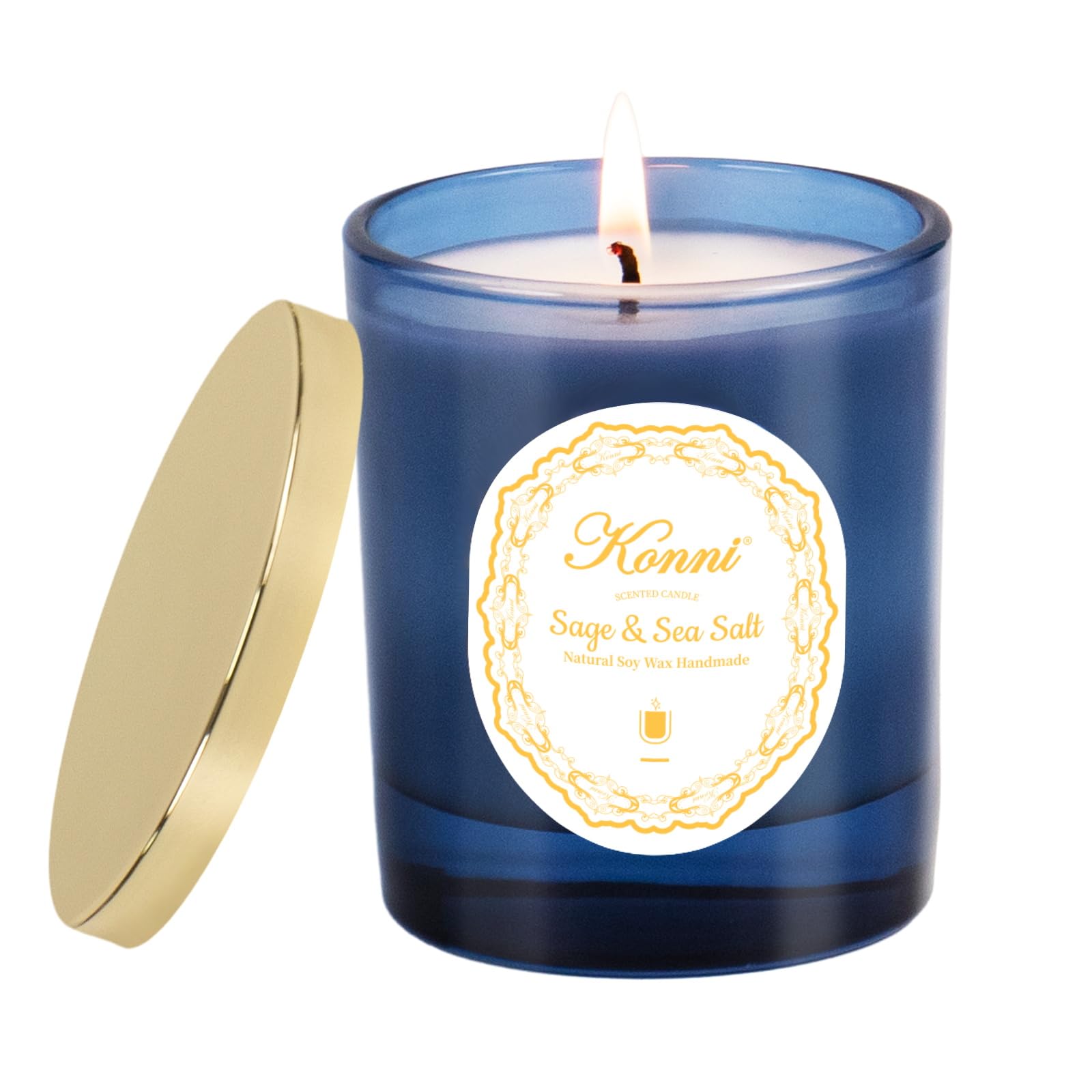 KAMMAK アロマキャンドル ジャーキャンドル 200g天然大豆ワックス 無煙綿芯 ガラスの瓶 ギフト 癒しグッズ プレゼント 母の日