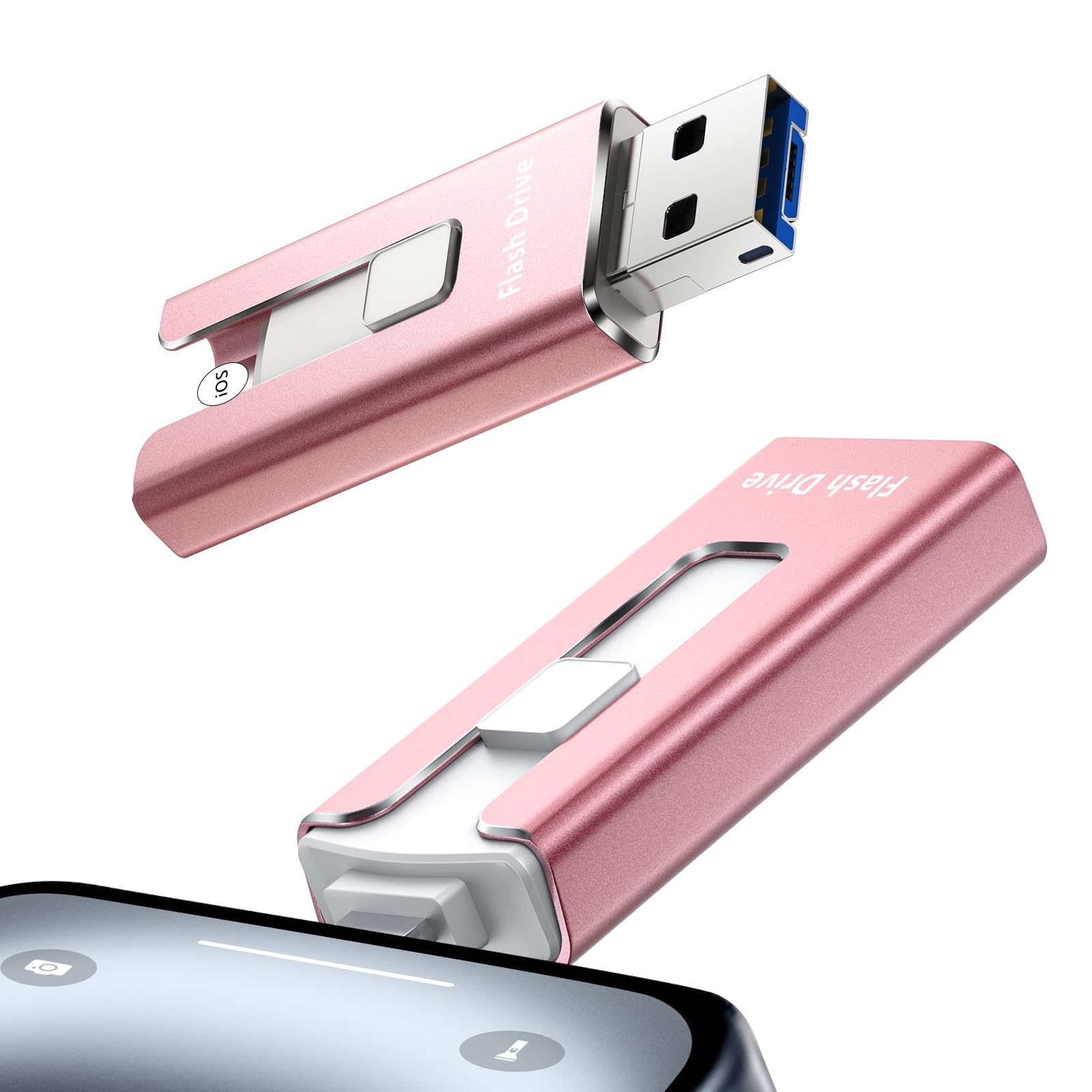 usbメモリ「アプリ不要 phone から 直接 usb に 写真 を...(3.0)