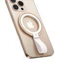 【2025最新型・MagStand Pro】 Andobil スマホリング Magsafe マグセーフ リング 【スタンド機能特化& 超・磁力 】 バンカーリング 両面 マグネット スマホ リング 360度回転 角度調整可 簡単着脱 マグネットリング 薄型