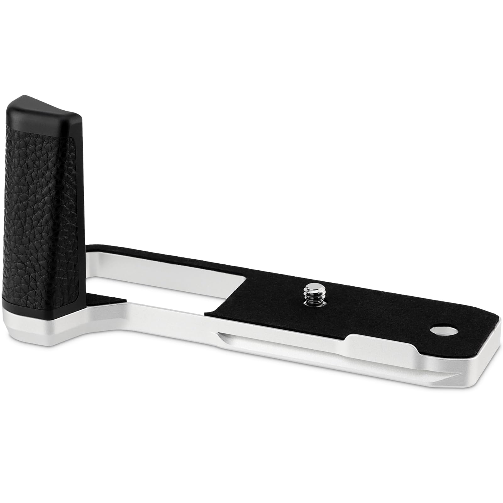 Haoge ハンドル ハンドグリップ 富士フイルム GFX100RF カメラボディ用 L字型グリップブラケット シル..