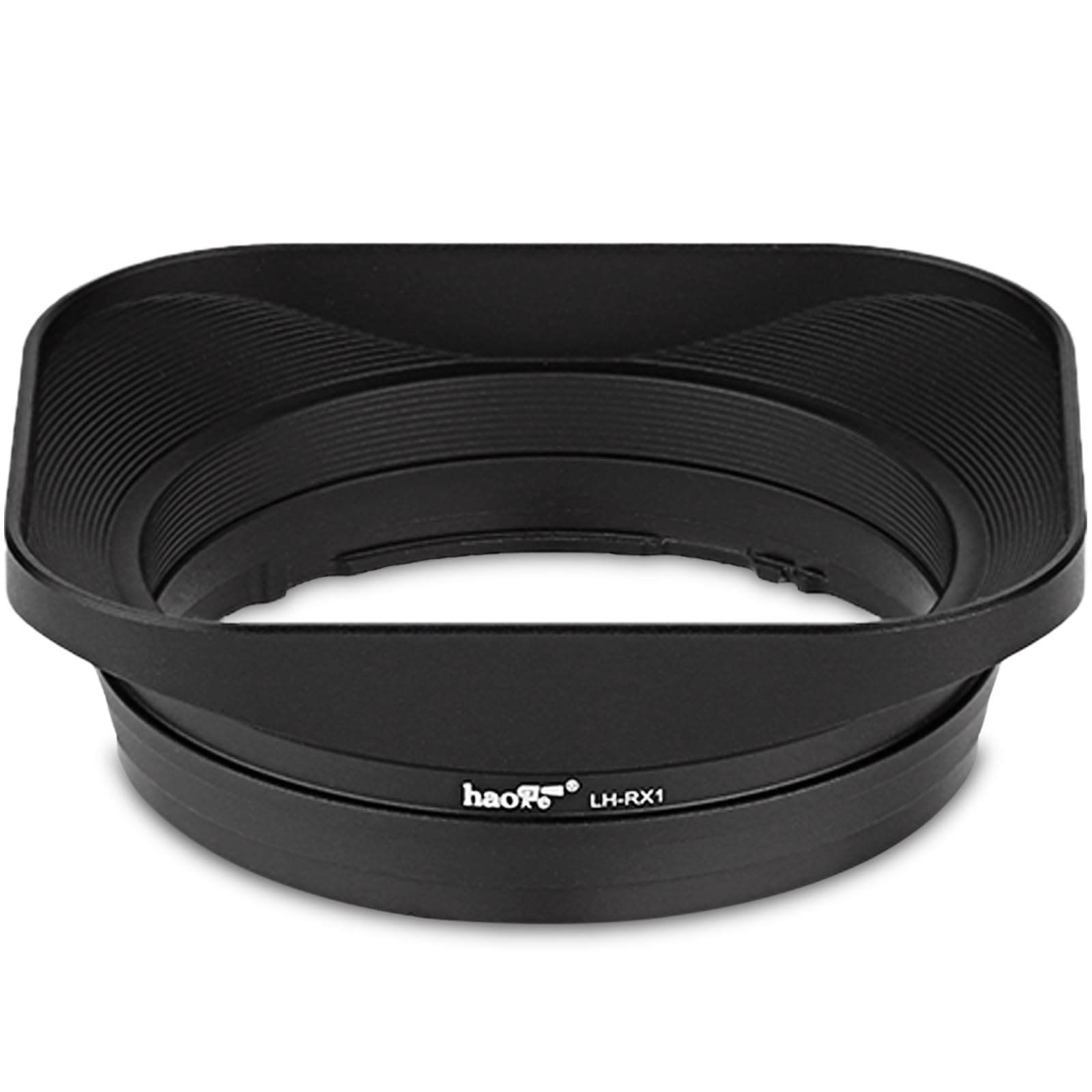 Haoge LH-RX1 スクエアメタルバヨネットレンズフードシェード Sony RX1 RX1R RX1RII および FE 35mm F2.8 55MM/F1,8 ZA レンズ用