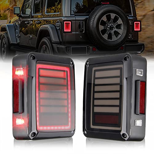 VOSICKY(ボスキー)LED テールライト バックランプ 日本向け仕様 2007~2017年モデル 対応 ブレーキランプ ウインカーランプ バックランプ 多機能マーキング付き （2本セット ）