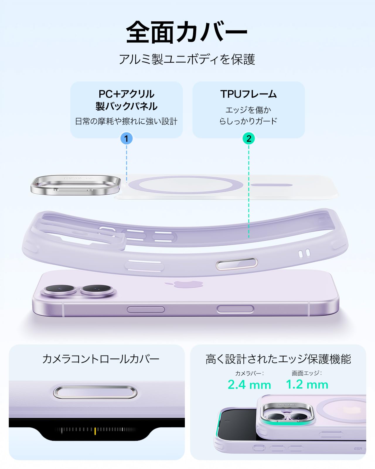 【デザイン受賞シリーズ!】ESR iPhone...の紹介画像3